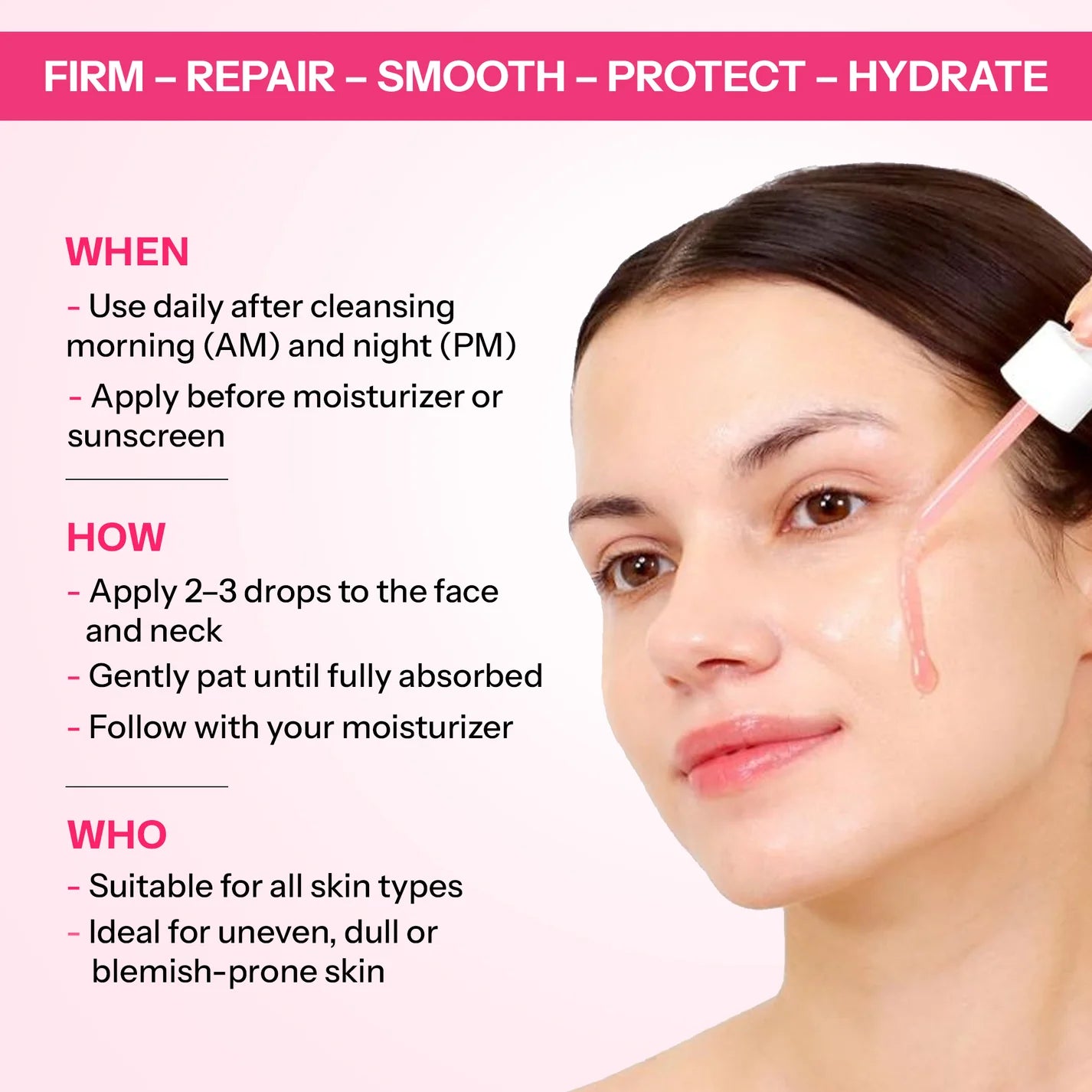 Layer Theory PDRN Pink Peptide Face Serum | Brightening & Glow