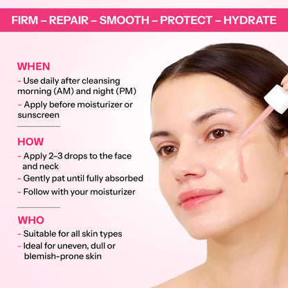 Layer Theory PDRN Pink Peptide Face Serum | Brightening & Glow