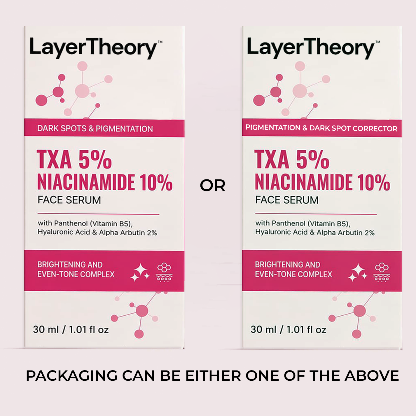 TXA 5% & Niacinamide 10% Face Serum - (2Pack)