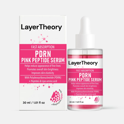 Layer Theory PDRN Pink Peptide Face Serum | Brightening & Glow